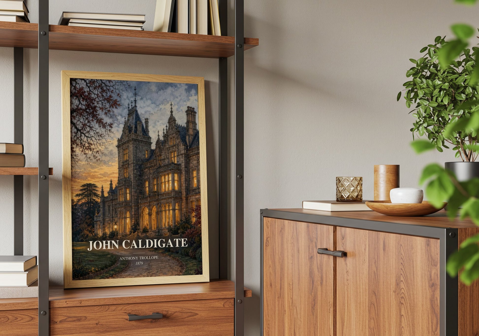 John Caldigate book watercolour illustration paper finish options – matte satin gloss