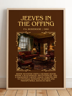 Jeeves in the Offing Minimalist Book Poster by P.G. Wodehouse – image 2