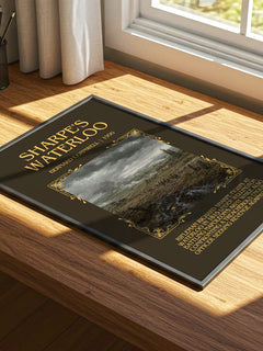 Sharpe's Waterloo Minimalist Book Poster by Bernard Cornwell – image 4