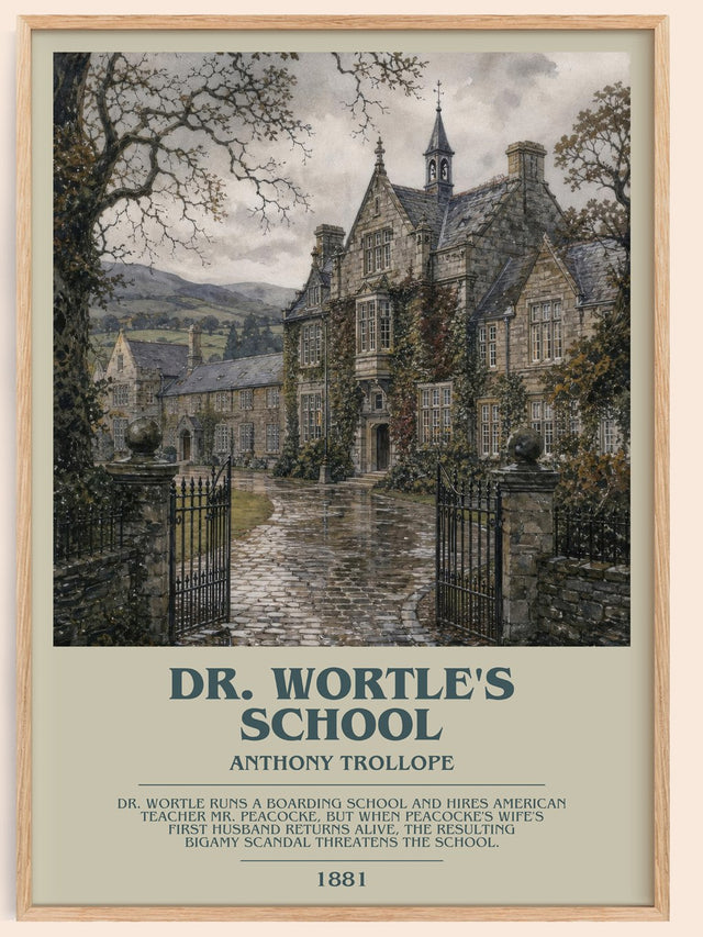 Dr. Wortle'S School Bookish Wall Art by Anthony Trollope