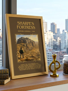 Sharpe's Fortress Minimalist Book Poster by Bernard Cornwell – image 3
