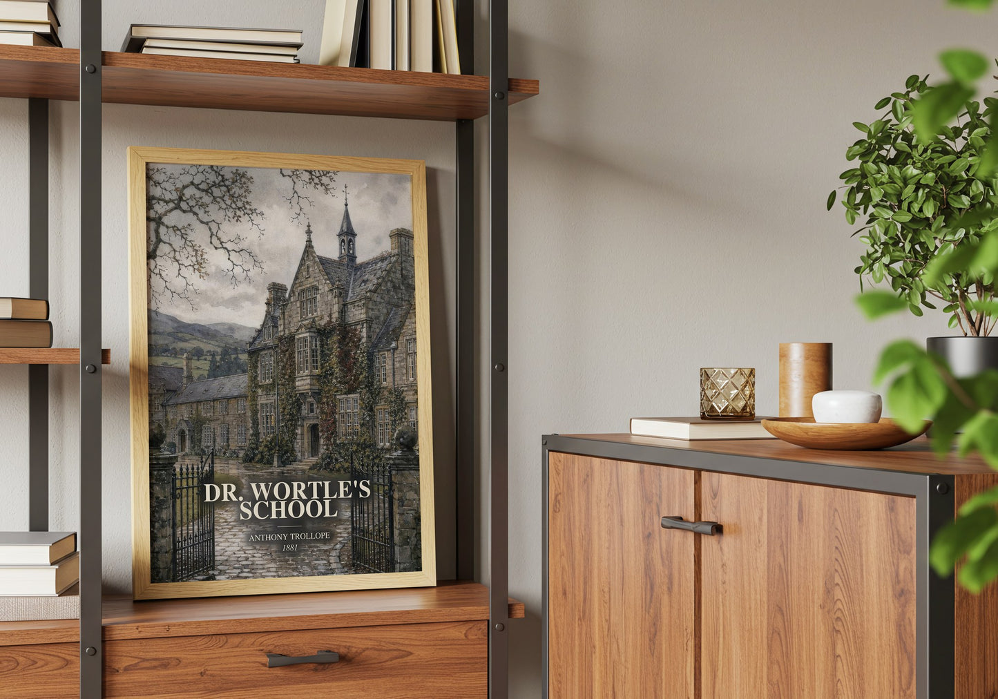 Dr. Wortle'S School book watercolour illustration paper finish options – matte satin gloss