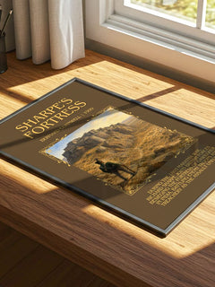 Sharpe's Fortress Minimalist Book Poster by Bernard Cornwell – image 4