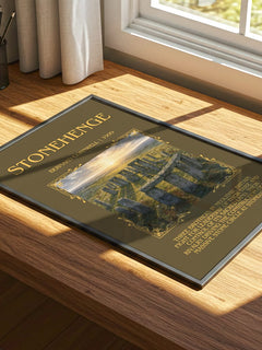 Stonehenge Minimalist Book Poster by Bernard Cornwell – image 4