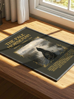 The Pale Horseman Minimalist Book Poster by Bernard Cornwell – image 4
