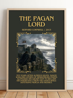 The Pagan Lord Minimalist Book Poster by Bernard Cornwell – image 2