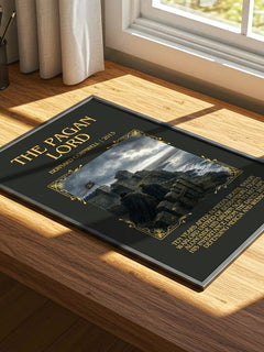 The Pagan Lord Minimalist Book Poster by Bernard Cornwell – image 4