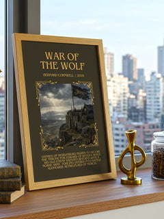 War of the Wolf Minimalist Book Poster by Bernard Cornwell – image 3