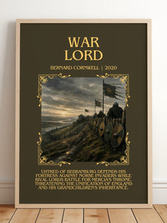 War Lord Minimalist Book Poster by Bernard Cornwell – image 2