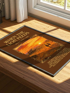 When the Lion Feeds Minimalist Book Poster by Wilbur Smith – image 4