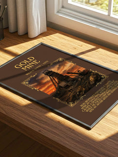 Gold Mine Minimalist Book Poster by Wilbur Smith – image 4
