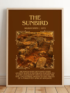 The Sunbird Minimalist Book Poster by Wilbur Smith – image 2