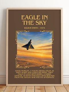 Eagle in the Sky Minimalist Book Poster by Wilbur Smith – image 2