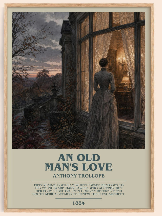 An Old Man'S Love Bookish Wall Art by Anthony Trollope