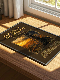 Power of the Sword Minimalist Book Poster by Wilbur Smith – image 4