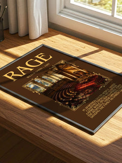 Rage Minimalist Book Poster by Wilbur Smith – image 4