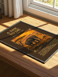 A Time to Die Minimalist Book Poster by Wilbur Smith – image 4