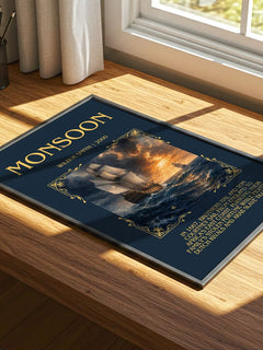 Monsoon Minimalist Book Poster by Wilbur Smith – image 4