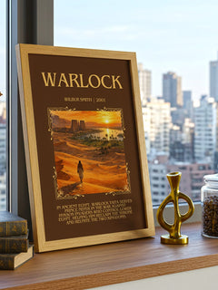 Warlock Minimalist Book Poster by Wilbur Smith – image 3