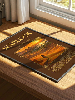 Warlock Minimalist Book Poster by Wilbur Smith – image 4