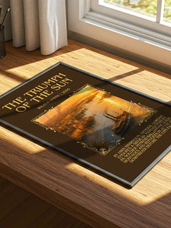 The Triumph of the Sun Minimalist Book Poster by Wilbur Smith – image 4