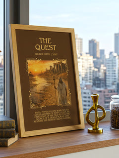 The Quest Minimalist Book Poster by Wilbur Smith – image 3