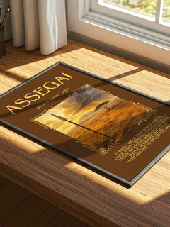 Assegai Minimalist Book Poster by Wilbur Smith – image 4