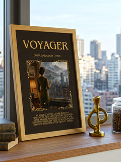 Voyager Minimalist Book Poster by Diana Gabaldon – image 3