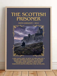 The Scottish Prisoner Minimalist Book Poster by Diana Gabaldon – image 2