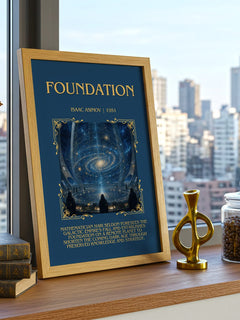 Foundation Minimalist Book Poster by Isaac Asimov – image 3