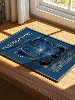 Foundation Minimalist Book Poster by Isaac Asimov – image 4