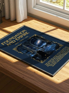 Foundation and Empire Minimalist Book Poster by Isaac Asimov – image 4