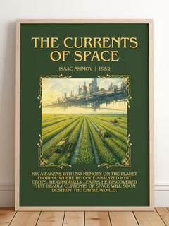 The Currents of Space Minimalist Book Poster by Isaac Asimov – image 2