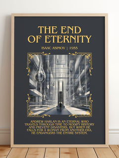 The End of Eternity Minimalist Book Poster by Isaac Asimov – image 2