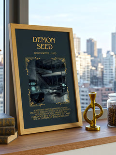 Demon Seed Minimalist Book Poster by Dean Koontz – image 3