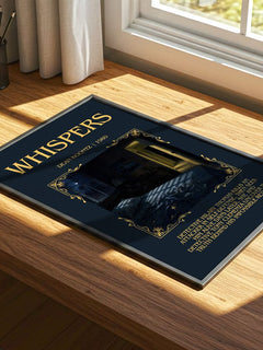 Whispers Minimalist Book Poster by Dean Koontz – image 4