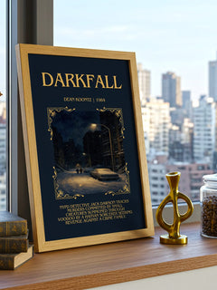Darkfall Minimalist Book Poster by Dean Koontz – image 3