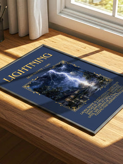 Lightning Minimalist Book Poster by Dean Koontz – image 4