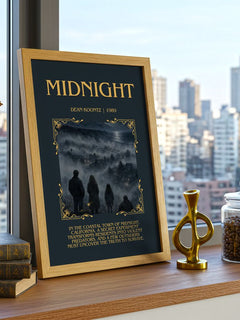 Midnight Minimalist Book Poster by Dean Koontz – image 3