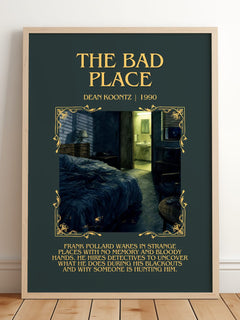 The Bad Place Minimalist Book Poster by Dean Koontz – image 2