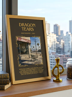 Dragon Tears Minimalist Book Poster by Dean Koontz – image 3