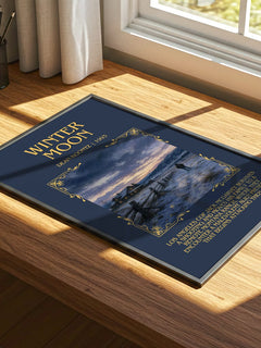 Winter Moon Minimalist Book Poster by Dean Koontz – image 4