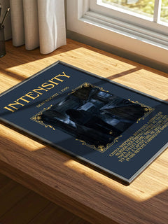 Intensity Minimalist Book Poster by Dean Koontz – image 4
