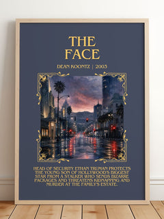 The Face Minimalist Book Poster by Dean Koontz – image 2