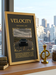 Velocity Minimalist Book Poster by Dean Koontz – image 3