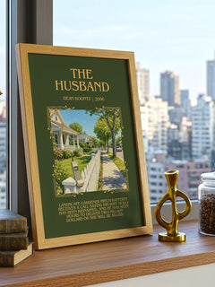 The Husband Minimalist Book Poster by Dean Koontz – image 3