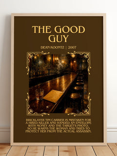 The Good Guy Minimalist Book Poster by Dean Koontz – image 2