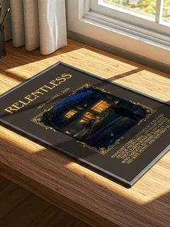 Relentless Minimalist Book Poster by Dean Koontz – image 4