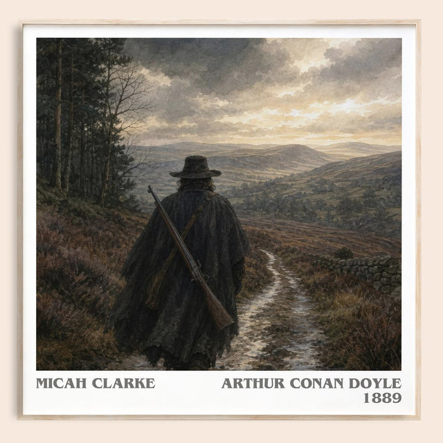 Micah Clarke Literary Art Print by Arthur Conan Doyle