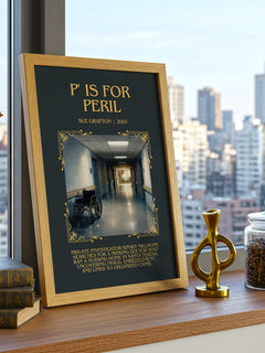 P' Is for Peril Minimalist Book Poster by Sue Grafton – image 3